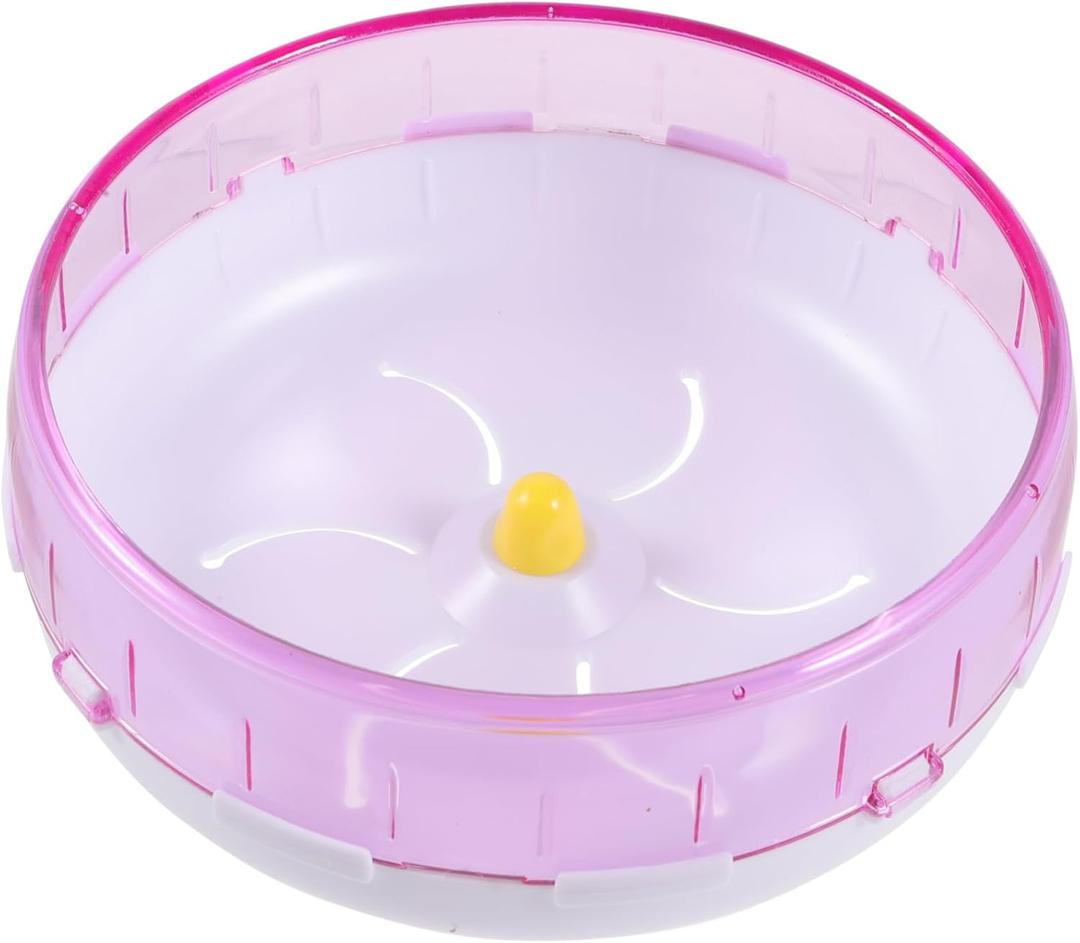 Silent Hamster Wheel Quiet Exercise Toy for for Hamsters and Animals Promotes Healthy Activity and Reduces Obesity