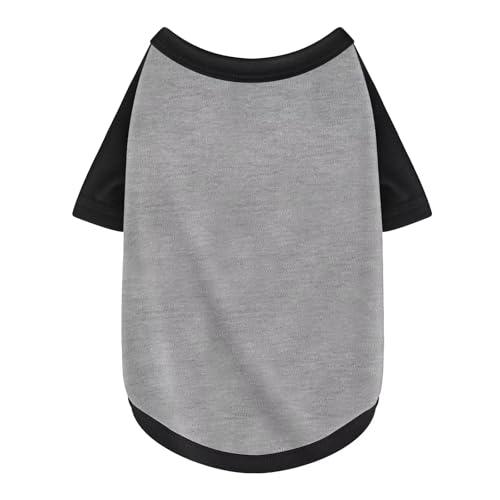Stylish Grey Block Dog Shirt: Premium Polycotton Blend, Comfortable, Breathable, and Wrinkle-Resistant. Perfect Apparel for Small, Medium, & Large Dogs, a Must-Have for Pet Lovers, Medium