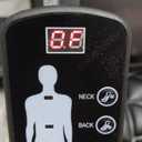 Massage Mat, Detachable Neck Massager, Full Body Vibration Heating, Massage Pad with 10 Vibrating Motors and 9 Speed Settings for Home Office Use, Gift for Men Women Parents Christmas,Black