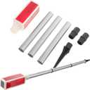 ARTIBETTER 2pcs Solar Warning Lights Strobe Caution Lamps for Easy Installation Outdoor Use for Traffic Control and Outdoor Alerts