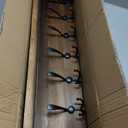33" Coat Rack with Shelf Wall Mount, Pre-Assembled Solid Wood Coat Hooks with Shelf, Wall Coat Hanger with 7 Metal Triple-Hooks for Hanging Hat,Key,Clothes,Towel, for Entryway,Bedroom,Bathroom,Charred