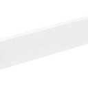 36 in. W x 4 in. H Engineered Stone Backsplash for Bathroom Vanity Sink Top in Ariston White