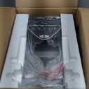 Silonn Ice Maker Countertop, 9 Cubes Ready in 6 Mins, 26lbs in 24Hrs, Self-Cleaning Ice Machine with Ice Scoop and Basket, 2 Sizes of Bullet Ice for Home Kitchen Office Bar Party (Black-Transparent)