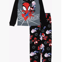 Marvel boys 2-piece Snug-fit Cotton Holiday Pajama Set, Soft & Cute for Kids (10, Spider Costume)