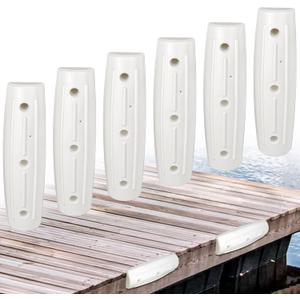 Dock Fender Bumpers, Boat Dock Bumpers Straight-Edge Marine Fenders Side Guard, Soft UV-Resistant Marine 17-Inch, Horizontal Protection,Inflatable