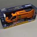 Bruder 02682 MB Sprinter Garbage Service w Garbage cans