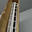 EVERHANGER Garage Wall Shelves 12x18 Inch, Wall Mounted Storage Shelf, Metal Shelf Rack, Heavy-Duty Shelf Organizer 2 Pack, White