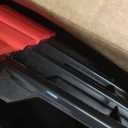 IRIS USA 4-Pack 74 Qt Storage Bins with Gasket Lids, Black/Red | WeatherPro seal helps protect bulky items for moving, garage, attic and basement storage