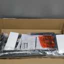 Metal Plant Stand Outdoor Plant Shelf Indoor,2 Tier Heavy Duty Ladder Plant Stands for Multiple Plants,26" L x 20.25" H x 17.75" W,Black