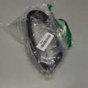 Clear Travel Makeup Brush Holder, Leather Makeup Brush Toiletry Bag, Portable Cosmetic Brush Case, Transparent Waterproof Makeup Brush Storage Bag, Black (Small)