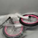 Balance Bike: for Big Kids Aged 4-9 Years Old - No Pedal Sport Training Bicycle | 16inch Wheel (Pink)