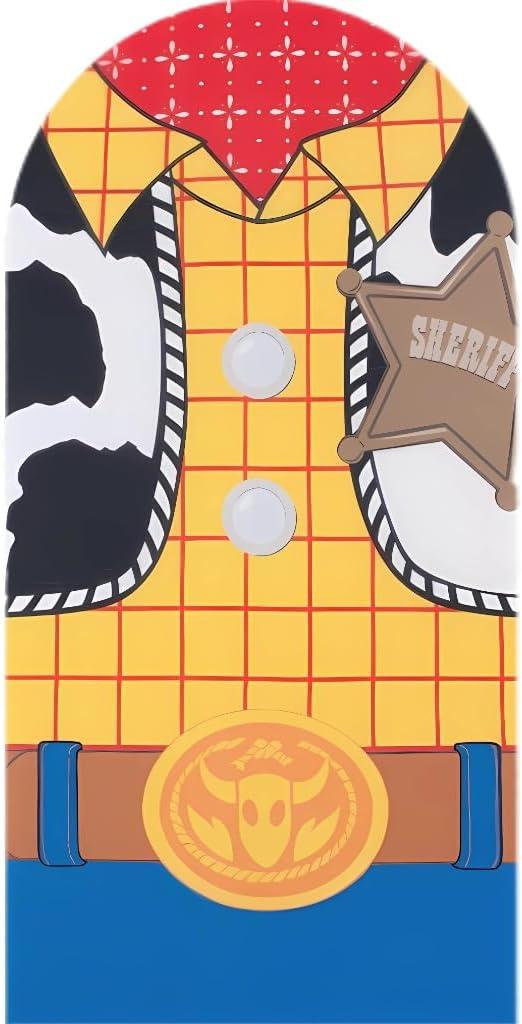 6.6FT Cow Boy Arch Backdrop Cover Chiara Backdrop for Newborn Boys Girls Kids Birthday Cartoon Hero Toy Theme Party Decor(6.6x3.3ft,No Frame No Zipper)
