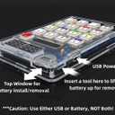 DIY Electronic Calculator Kit, 6-Digit Display, Soldering Practice Project with Resistance Reader