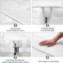 FeelAtHome Bed Bridge Twin to King Converter Kit - Twin XL to King Connector - Mattress Conversion Bridge with Adjustable Strap for Guest Room, Kids Room, Hotel(10" Class)