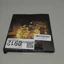 Aogist 2-Pack 50LED Fairy Lights 16ft Dual Power(USB/Battery) with Remote & Timer,8 Modes Flexible Copper Wire Waterproof String Lights for Outdoor Christmas Wedding Bedroom Party Decor,Warm White