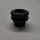 Lifegard Aquatics Standard Threaded Bulkhead Kit for Fish Aquariums – High-Impact Resistant PVC – Includes Bulkhead Fitting, Gasket, Lock Nut – Jet Black – 1-1/2 Inch