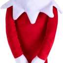 The Elf on the Shelf Plushee Pals Huggable, Red, 27 inches, Scout Elf Plush Toys - Lovable Stuffed Brown Eyed Boy Elf Plush