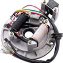 2 Coil Ignition Magneto Stator Plate for 50cc 70cc 90cc 110cc 125cc Taotao Kazuma SSR Baja ATV Quad Dirt Kick Bike 4 Wheeler