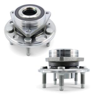 513288 2Pcs Front/Rear Wheel Bearing Hub Assembly Fit for 2013-2015 Chevy Malibu, 2014-2017 Chevy Impala, 2010-17 Equinox, GMC Terrain, Cadillac CTS/XTS, Buick Lacrosse Regal, Saab 9-5, 5 Lugs w/ABS (2pack)