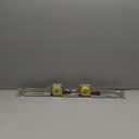 Wheel Alignment Tool, Heavy Duty Toe Alignment Tool Plates, 2PCS Stainless Steel Accurate Wheel Alignment Measurements for Vehicles, Includes 2 Measuring Tapes