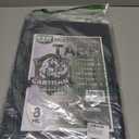 CARTMAN Finished Size 8x10 Feet Waterproof Green Tarp 8 Mil Thick, Multipurpose Protective Cover for Emergency Rain Shelter Camping Tarpaulin