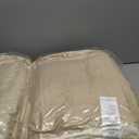 Peace nest Sherpa Comforter King with 2 Pillow Cases 3 Pieces Reversible King Size Comforter Set Ultra Soft Fluffy Down Alternative Comforter Set All Season Comforter, Tan, King Size