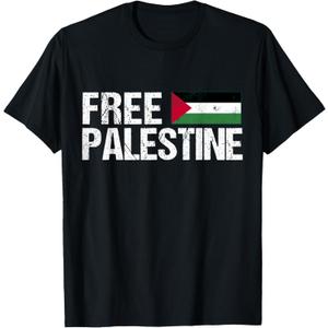Palestine Flag Free Palestine T-Shirt S
