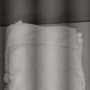 Nanspring White Linen Curtains 84 inches Long for Bedroom Back Tab Light Filtering Privacy Sheer Modern Farmhouse Coastal Decor Off Cotton Textured Gauze Curtain Living Room 2 Panel Set