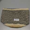 Jute Planter Basket Woven Basket for 8" Flower Pot Floor Indoor Planters, 10” x 10” Storage Organizer Basket Rustic Home Decor, Boho Storage EarthFriendly Planter (10x10 Inches, Black Design 25)