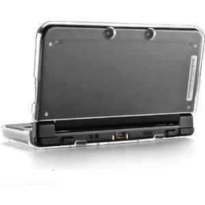 TNP New 3DS Case - Ultra Clear Crystal Transparent Hard Shell Protective Case Cover Skin for New 2015 Nintendo 3DS - [New Modified Hinge-less Design]