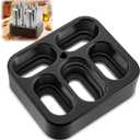 Enhon 5 Slot Pasta Attachment Holder/Stand, Compatible with KitchenAid KSMPDX 5-Piece Pasta Deluxe Set, Stand Mixer Attachment Organizer with Cleaning Brush Slot