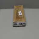 Coconut Opener Tools with Hammer, Super Safe & Easy to Open Young Coconuts Tool, Food Grade Stainless Steel Coconut Opener Set, Rubber Mallet with Handle (Black)