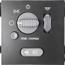 Headlight and Fog Light Switch for 1998-2004 Chevy Blazer S10 Pickup, 1998-2001 GMC Jimmy, 1998-2004 GMC Sonoma, 1999-2001 Oldsmobil Bravada - HeadLamp Dome Lamp Control, 15029237, 15755954