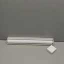 ChrisDowa Cordless Blackout Roller Shades for Windows, Striped Free-Stop Window Blinds with Privacy, Thermal Insulated Window Shades for Home, Office and Door. White, 20" W x 72" H