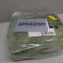 BEQHAUSE Bathroom-Rugs-Non-Slip-Bath Mats for Bathrooms Soft and Absorbent Polyester Microfiber Bathmat Machine Washable Quick Dry Shaggy Shower Mat for Bathtub and Sink, 24"x36, Green