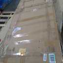 GarveeLife 71 in Dog Crate Furniture for 2 Rooms, Wooden Double Crate Large Breed with Door, Dog Kennel Indoor, TV Stand End Table with Divider for Large Medium Dogs,White/Brown