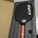 Carbon Pickleball Paddle 16mm Pickleball Paddle PP Honeycomb Core with Upgraded T700 Carbon Fiber for Spin Professional Pickleball Paddles USAPA Approved with Long Handle