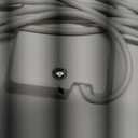 7W Solar Panel for Security Camera, Solar Panel Charger Compatible with Eufycam 2C/2C Pro/2/2 Pro/E20/E40/E, USB Solar Panel with USB-C Port, with Micro USB Connector & Rubber Plug