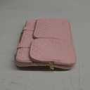 MOSISO 360 Protective Laptop Case 13 inch, 13 inch Laptop Sleeve Compatible with MacBook Air M4 M3 M2 M1 2025-2018/Pro M2 M1 2025-2016,Square Quilted Bag Cover with 2 Pockets & Handle & Belt, Chalk Pink