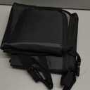 Car Seat Protector, Large Auto Protector for Child Seats with Thickest Padding and Non-Slip Backing Mesh Pockets for SUV, Sedan, Truck, Leather and Fabric - Black (2PS)