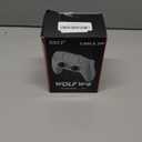 NBCP PS5 Wired Controller with Turbo, Hall Effect Triggers, Dual Vibration, 3.5mm Audio Jack Gamepad for PS5/PS4/PC/Steam Gaming (Grey)