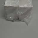 Thyle Jewelry Acrylic Risers Square Cube Display Nesting Risers Figure Stand with Hollow Bottoms Display Stand Shelf for Cosmetics Food Collectibles Perfume, 6 Sizes(White,12 Pcs)