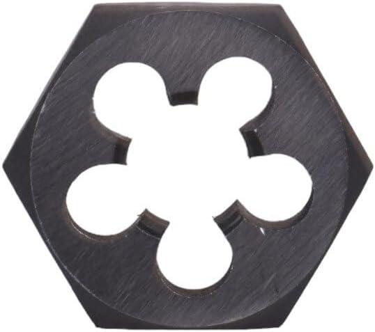 Century Drill & Tool 95625 High Carbon Steel Metric Hexagon Die, 16x2.00