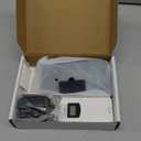 SMARTRO SC31B Digital Projection Alarm Clock with Weather Station, Indoor Outdoor Thermometer for Bedrooms, USB Charger, AC Battery Operated