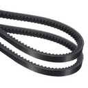 uxcell 2Pcs AX44 EPDM V-Belt, Raw Edge Cogged Industrial Rubber V Belt 1/2" Width x 46" Outside Circumference