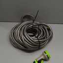 UNCO- Stainless Steel Metal Hose with 10 Functions Spray Nozzle, 100 ft, No Kink, Metal Garden Hose