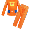 Girls Halloween Costume T Shirt Pants Outfit for Kids Long Sleeve Cosplay Birthday Party Costumes, 5-7 Years