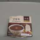 BONJUK Sweet Redbean Juk(Porridge) Bowl - Korean soup stew Kfood, Hearty Breakfast Oat Meal 9.5oz(270g), Bowl Type, Best Before 2026.05.10 