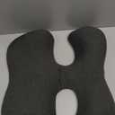 Memory Foam Bust Pillow, Memory Foam Chest Support Pillow, Prone Sleeping Pillow with Hollow Chest Design, Beauty Salon Use Chest Pillow, Home Use Chest Pillow (Dark Grey)