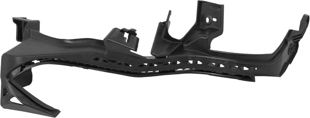 ALMULOO Front Bumper Bracket Compatible with 2018-2023 Subaru Crosstrek Plastic(PP+GF30) Black Replace For 57707FL000 SU1043106 Right